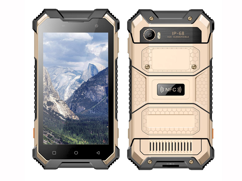 4G 8-Core 2.0GHz Android 7.0 Rugged Smartphone with 4+64G with NFC, PTT, SOS waterproof mobile phone